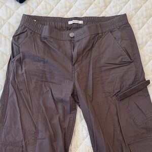 Low rise Brown Cargo Pants